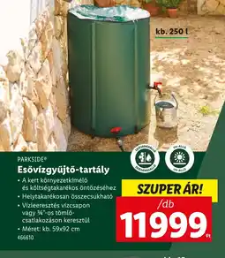 Lidl Parkside Esővízgyűjtő-tartály ajánlat