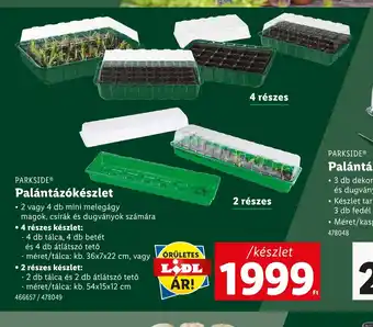 Lidl Parkside Palántázkészlet ajánlat