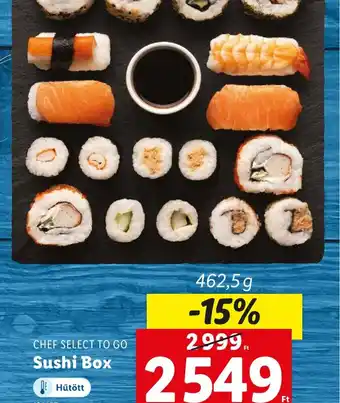 Lidl Chef Select To Go Sushi Box ajánlat