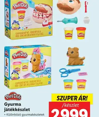 Lidl Gyurma Játékkészlet ajánlat