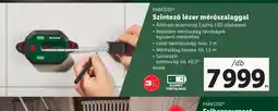 Lidl Parkside Szintező lézer mérőszalaggal ajánlat
