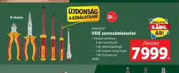 Lidl Parkside VDE szerszámkészlet ajánlat