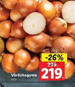 Lidl Vöröshagyma ajánlat