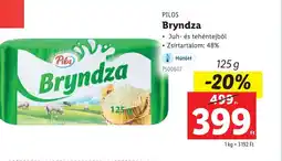 Lidl Pilos Bryndza ajánlat