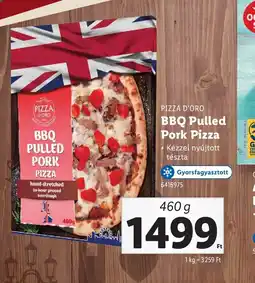 Lidl Pizza D'oro BBQ Pulled Pork Pizza ajánlat