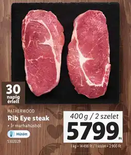 Lidl Hatherwood Rib Eye Steak ajánlat