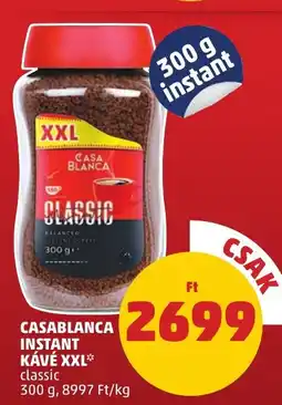 PENNY Casablanca instant kávé XXL ajánlat