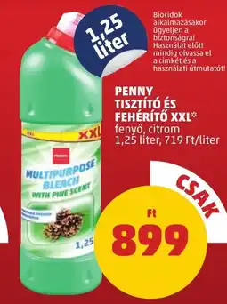 PENNY Penny tisztító és fehérítő XXL ajánlat