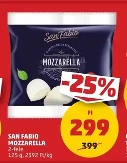 PENNY San fabio mozzarella ajánlat