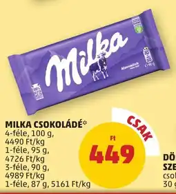 PENNY Milka csokoládé ajánlat