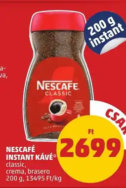 PENNY Nescafé instant kávé ajánlat