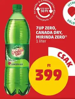 PENNY 7up zero, canada dry, mirinda zero ajánlat