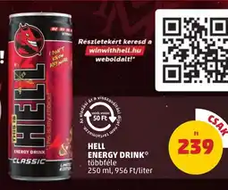 PENNY Hell energy drink ajánlat