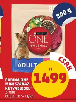 PENNY Purina one mini száraz kutyaeledel ajánlat