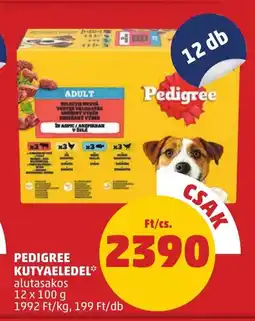 PENNY Pedigree kutyaeledel ajánlat