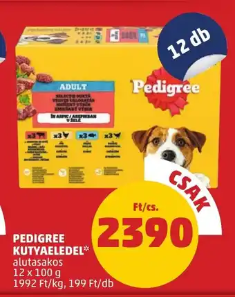 PENNY Pedigree kutyaeledel ajánlat