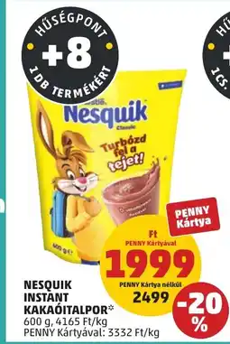 PENNY Nesquik instant kakaóitalpor ajánlat