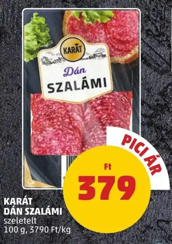 PENNY Karat dán szalámi ajánlat