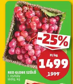 PENNY Red globe szőlő ajánlat