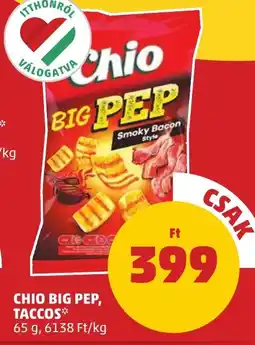 PENNY Chio big pep, taccos ajánlat