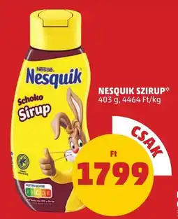 PENNY Nesquik szirup ajánlat