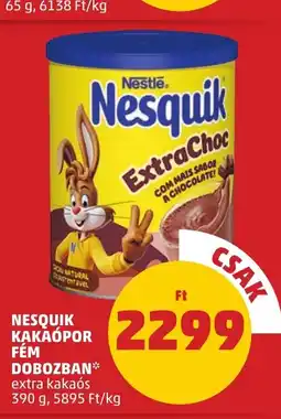 PENNY Nesquik kakaópor fém dobozban ajánlat