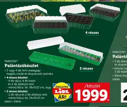Lidl Parkside palántázókészlet ajánlat