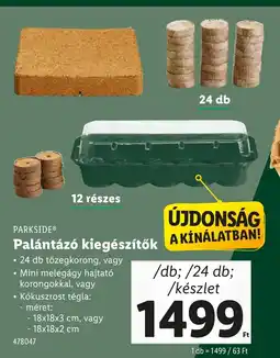 Lidl Parkside palántázó kiegészítők ajánlat