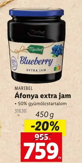 Lidl Maribel Áfonya extra jam ajánlat