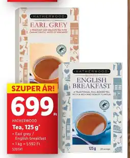 Lidl Hatherwood Tea ajánlat