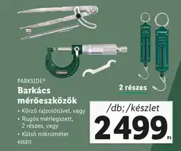 Lidl Parkside Barkács mérőeszközök ajánlat