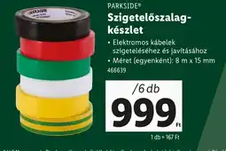 Lidl Parkside Szigetelőszalag- készlet ajánlat