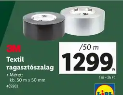 Lidl 3M Textil ragasztószalag ajánlat