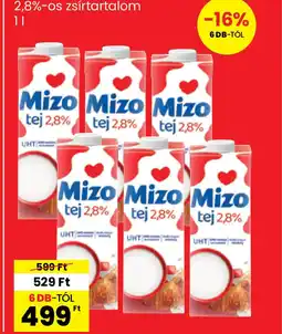 Spar Mizo UHT tej ajánlat