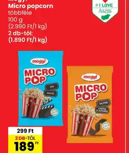 Spar Mogyi Micro popcorn ajánlat