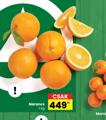 Spar Narancs ajánlat