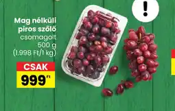 Spar Mag nélküli piros szőlő ajánlat