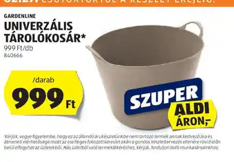 ALDI Gardenline Univerzális Tárolkoshár ajánlat