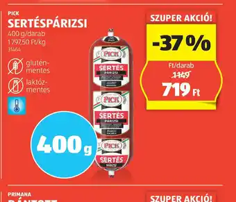 ALDI PICK Sertés Párizsi ajánlat