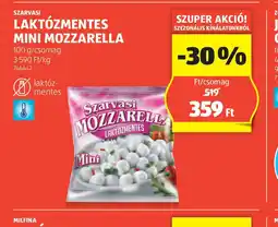 ALDI Starvas Laktzmentes Mini Mozzarella ajánlat