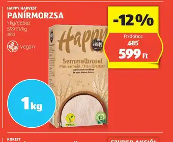 ALDI Happy Harvest Panírmorzsa ajánlat