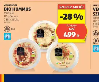 ALDI Mmmoney Bio Hummus ajánlat