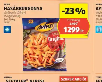 ALDI Aviko Hasábburgonya ajánlat