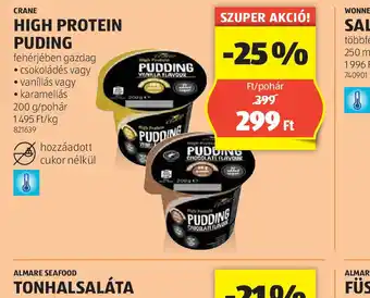 ALDI Crane High Protein Pudding ajánlat