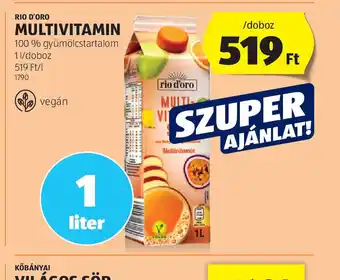 ALDI Bio Doro Multivitamin ajánlat