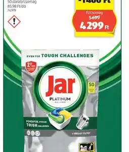 Jar Platinum Mosogatgép-tabletta
