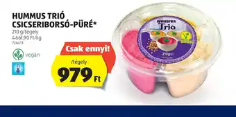 ALDI Hummus Tri Csicséribors-Püré ajánlat