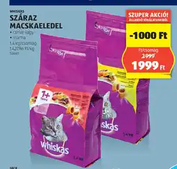ALDI Whiskas Száraz Macskaeledel ajánlat