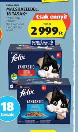 Purina Felix Macskaeledel