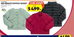 ALDI Női Könnyű Steppelt Dzseki ajánlat